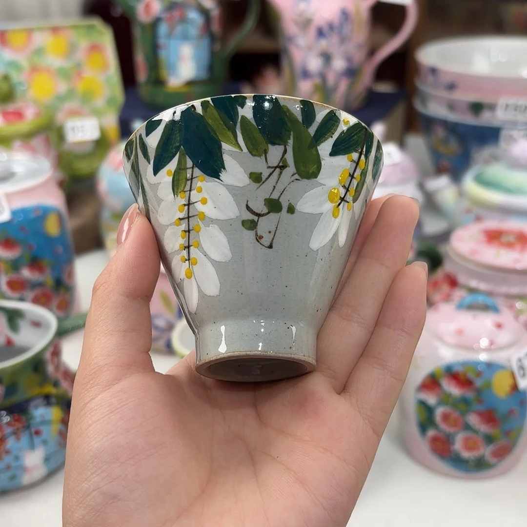 景德镇手绘高温釉下彩陶瓷茶具