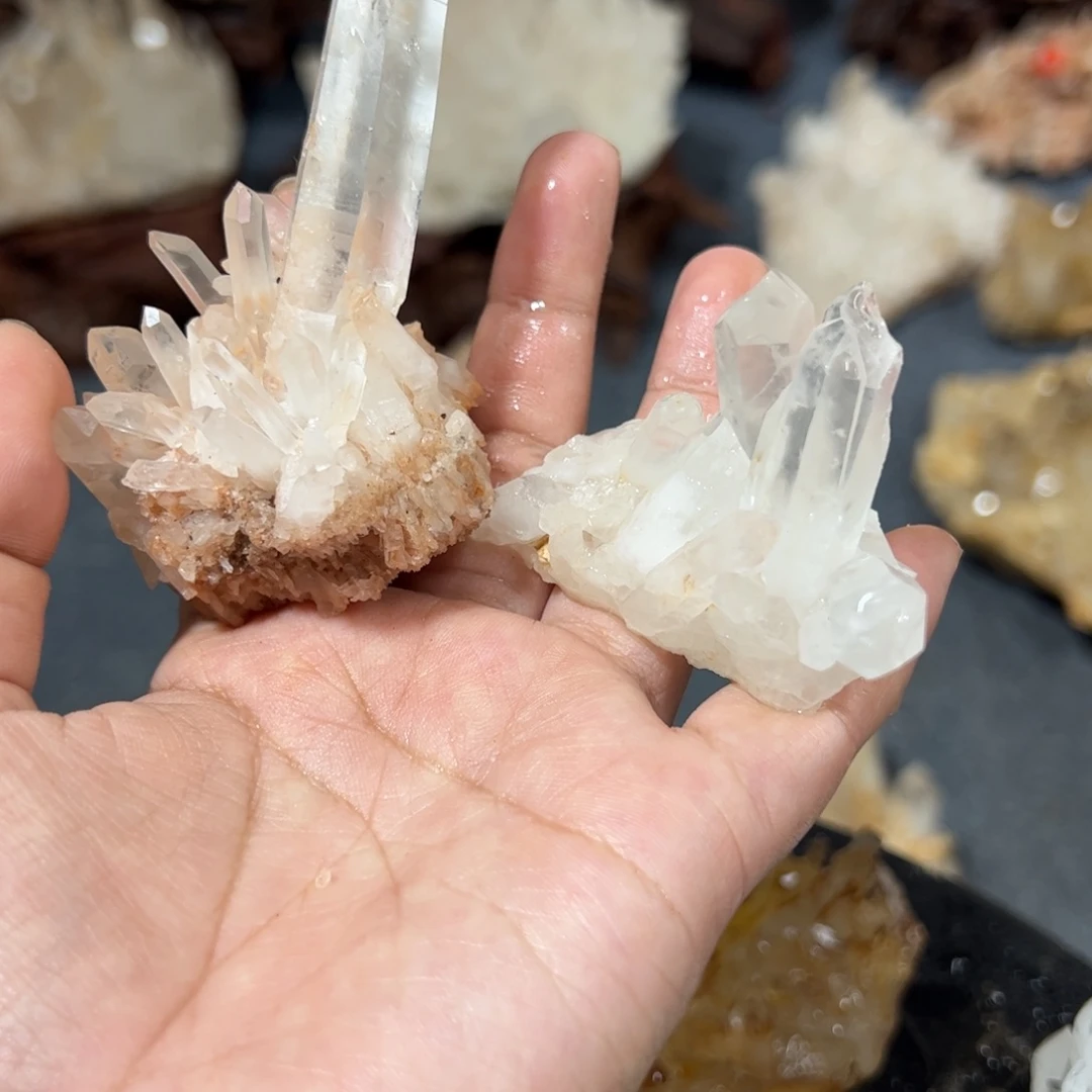 雙***雙未镶嵌珠宝半成品水晶