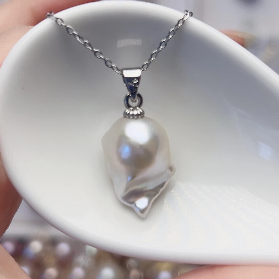 吊坠(赠链)未镶嵌淡水珍珠