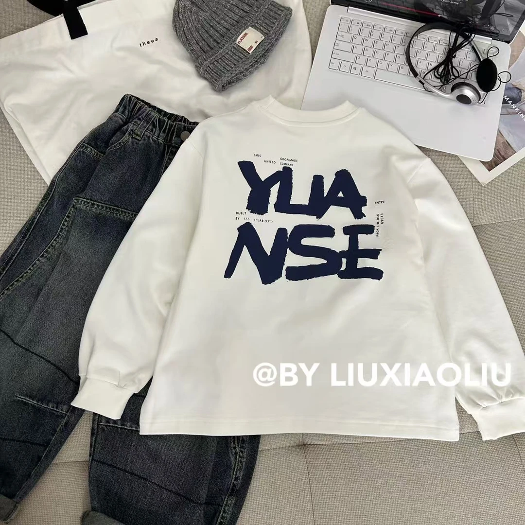 杭州六小六正版BY LIUXIAOLIU秋冬季儿童加绒打底衫17601