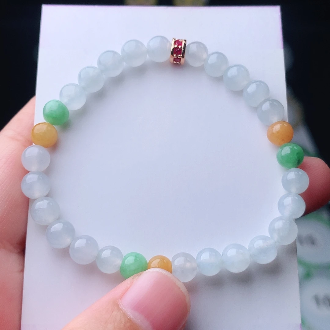 未镶嵌手链翡翠翡翠