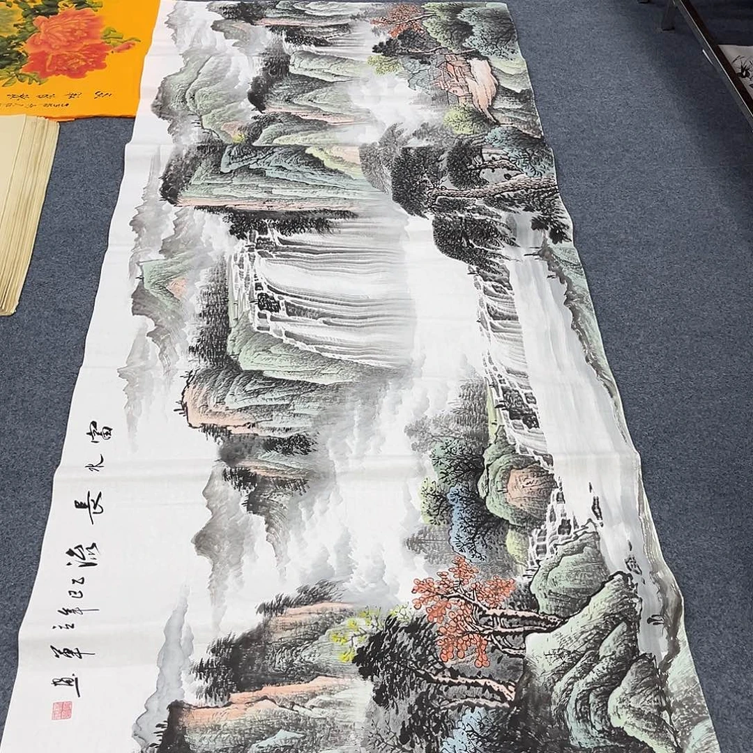 国画作品展览美女展