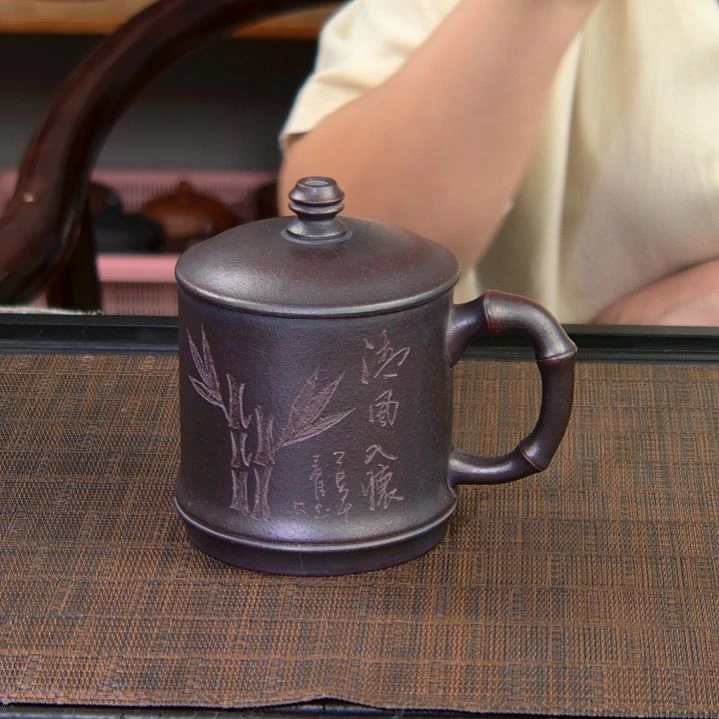 茶杯紫砂高货放漏