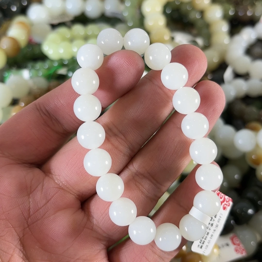 和田玉手链未镶嵌W263