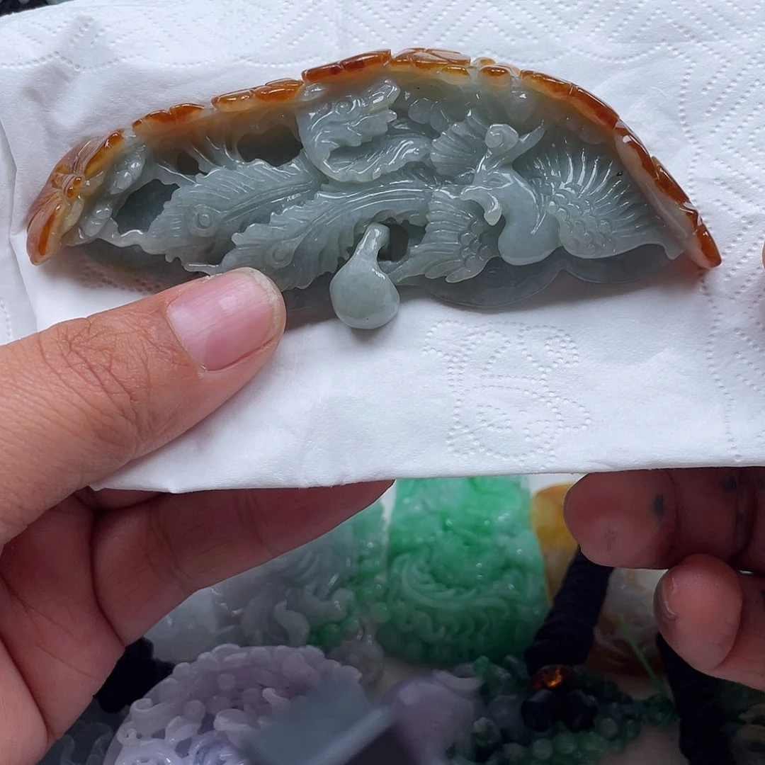 颈饰未镶嵌翡翠翡玉缘翡翠