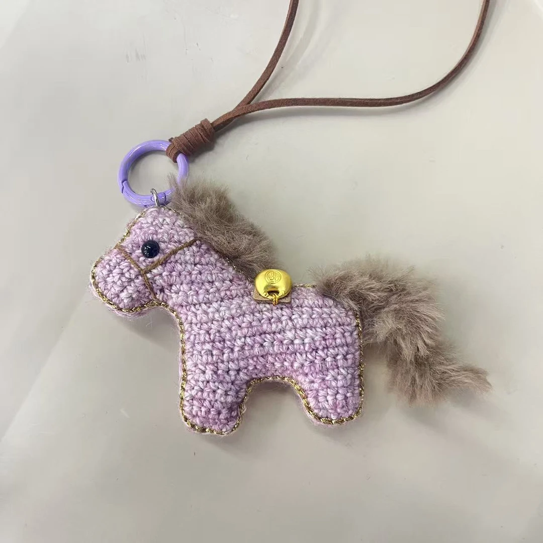 纯手工钩织编织小马