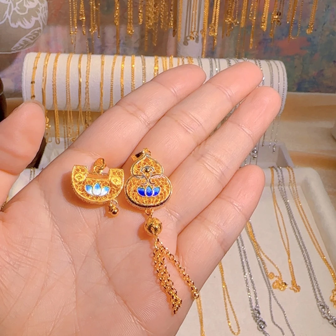 琳***姐露——11111葫芦，锁包吊坠