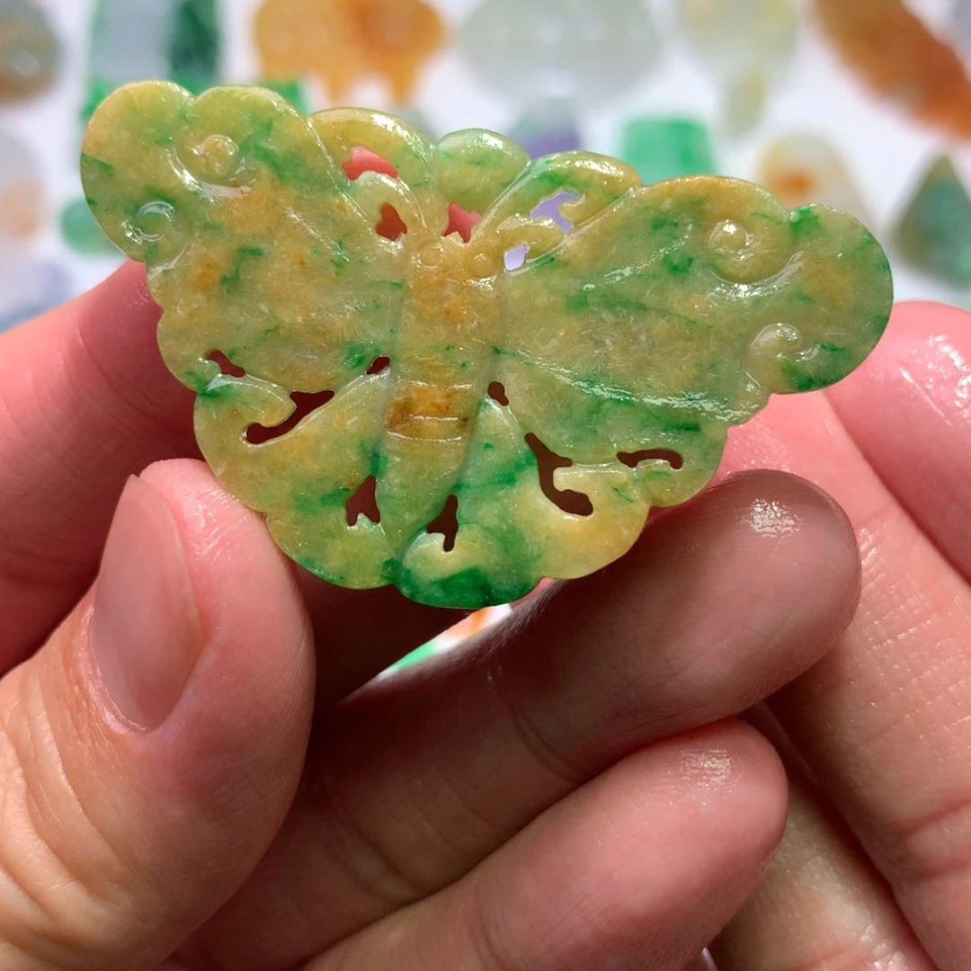 未镶嵌定制翡翠吊坠