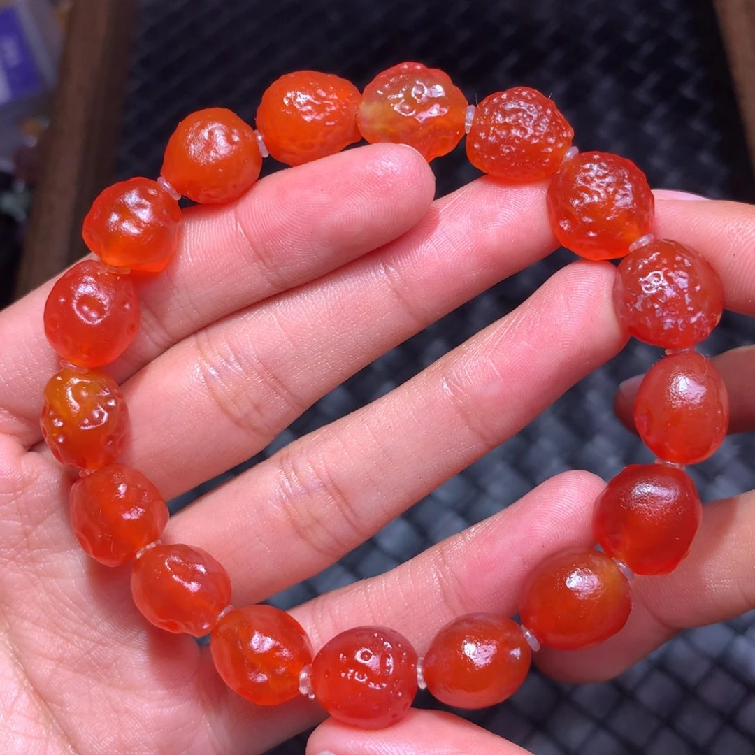未镶嵌玛瑙/玉髓珠宝半成品