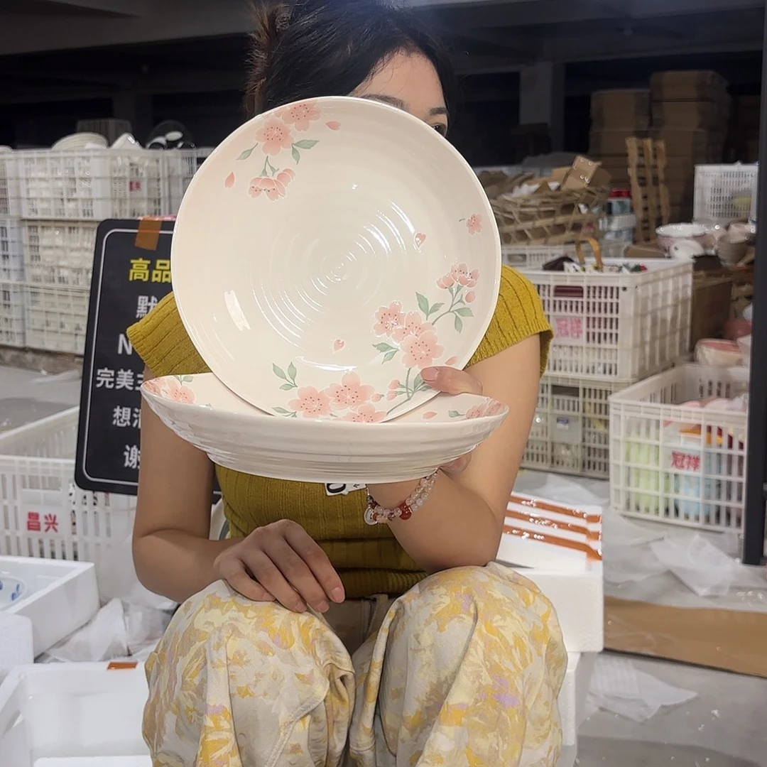 瓷微瑕陶瓷餐具釉下彩