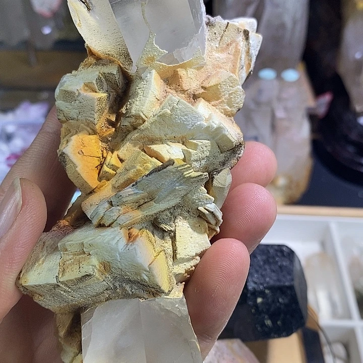 s***.珠宝半成品水晶未镶嵌