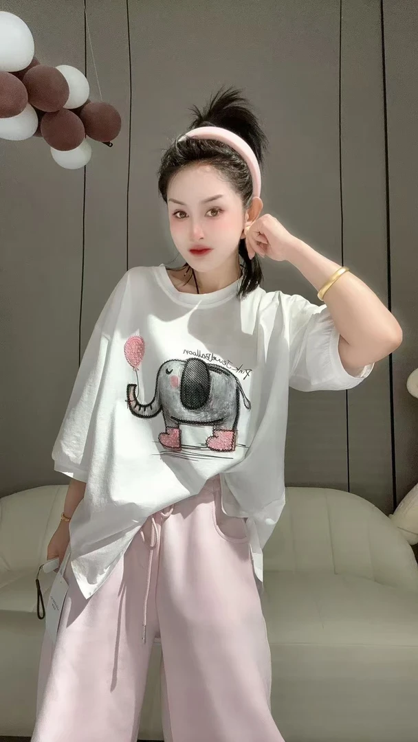 【水云间】设计师款洋气时尚潮流个性衫