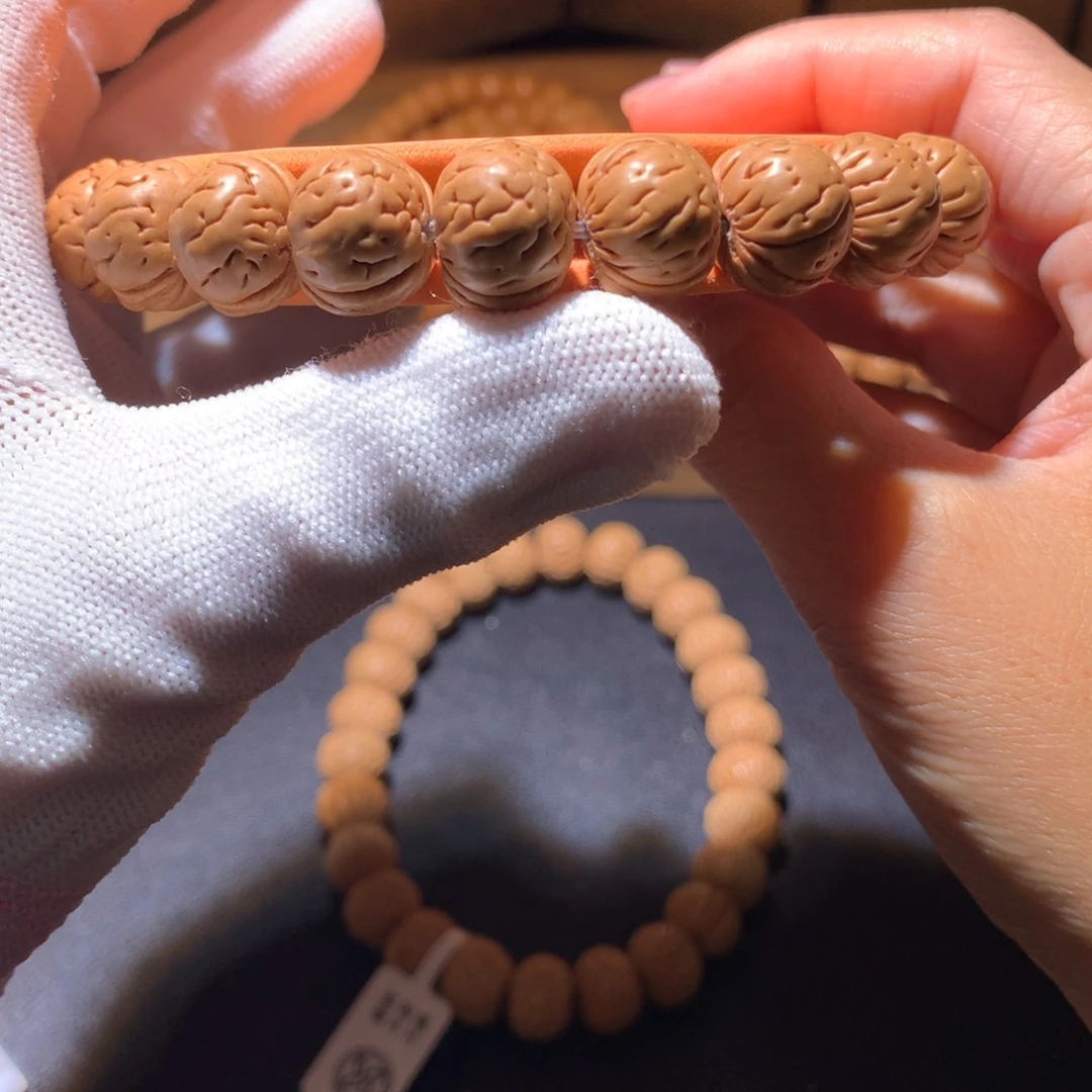 桃核手串铁核肌肉13+尺寸