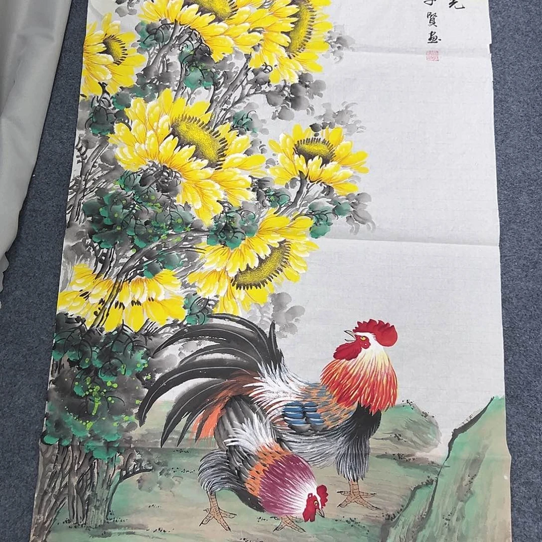 国画国画纯手绘作品