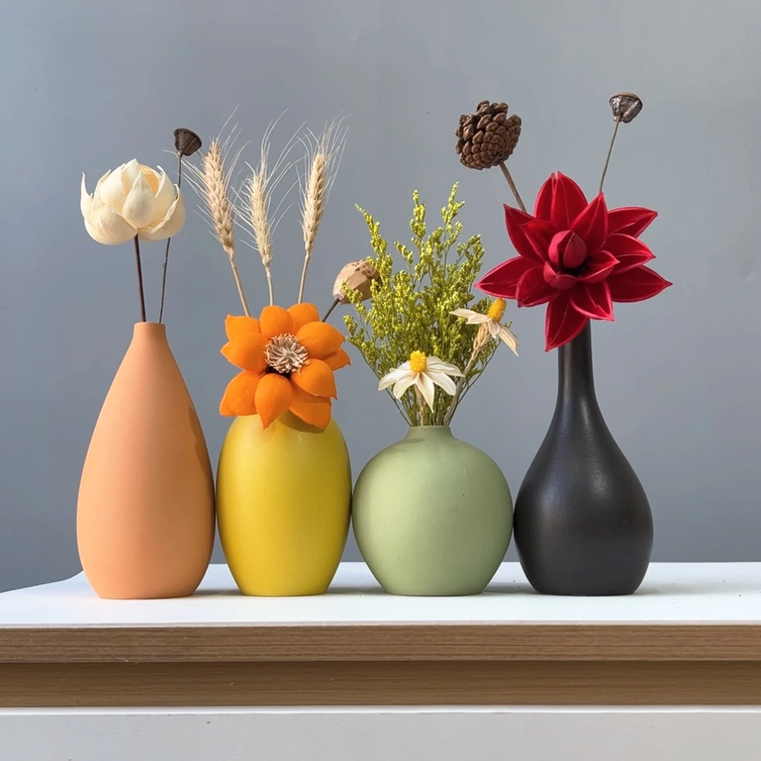 瓶花瓶带花高度20-30厘米左右