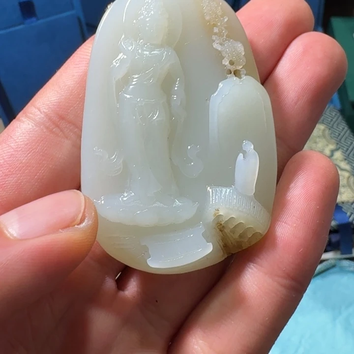 未镶嵌和田玉（糖玉）挂件