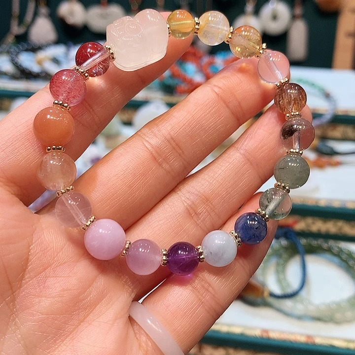 玉手工编绳男女款