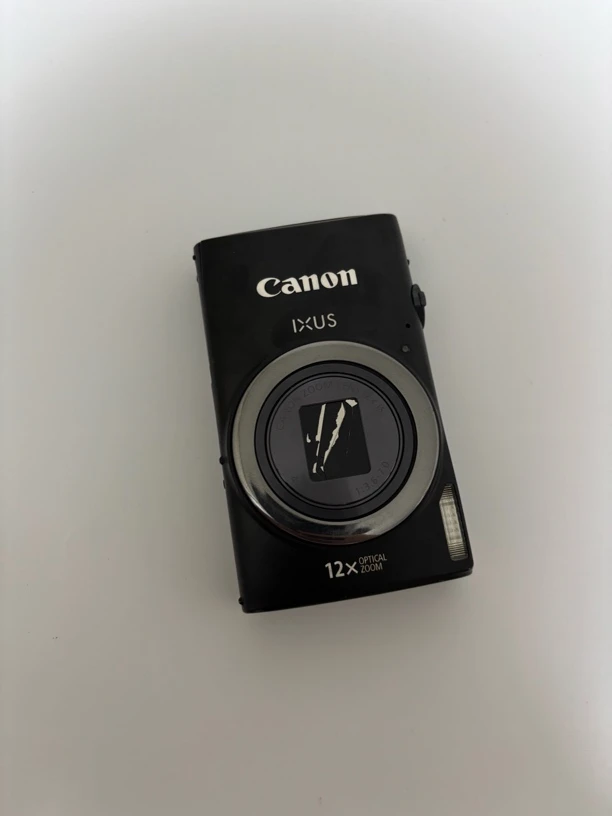 9新 Canon/佳能 ixus265黑色1600w像素12倍小长焦相机