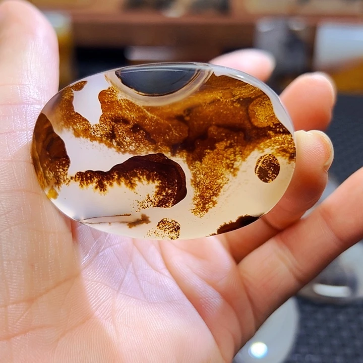 未镶嵌玛瑙/玉髓珠宝半成品