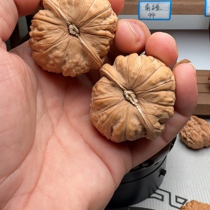 把件文玩核桃南瓜墩