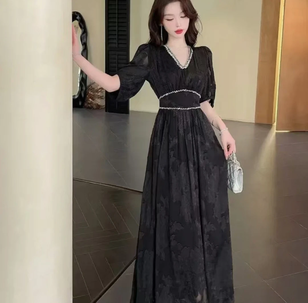【贝丽奥·轻奢连衣裙】8812 新款高级感气质时尚仙女连衣裙女
