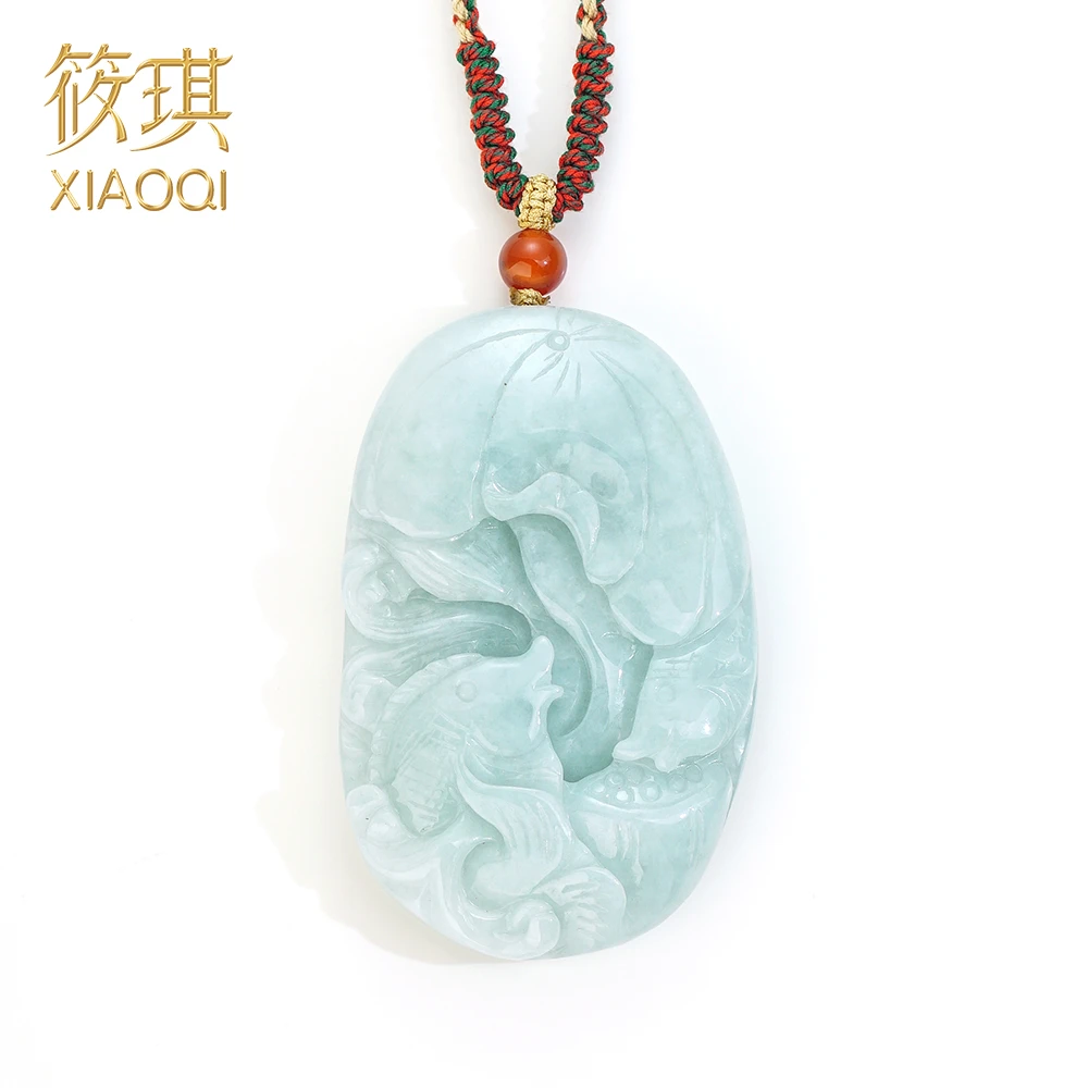 孤品翡翠鱼挂件11768（Joyce娇姐）