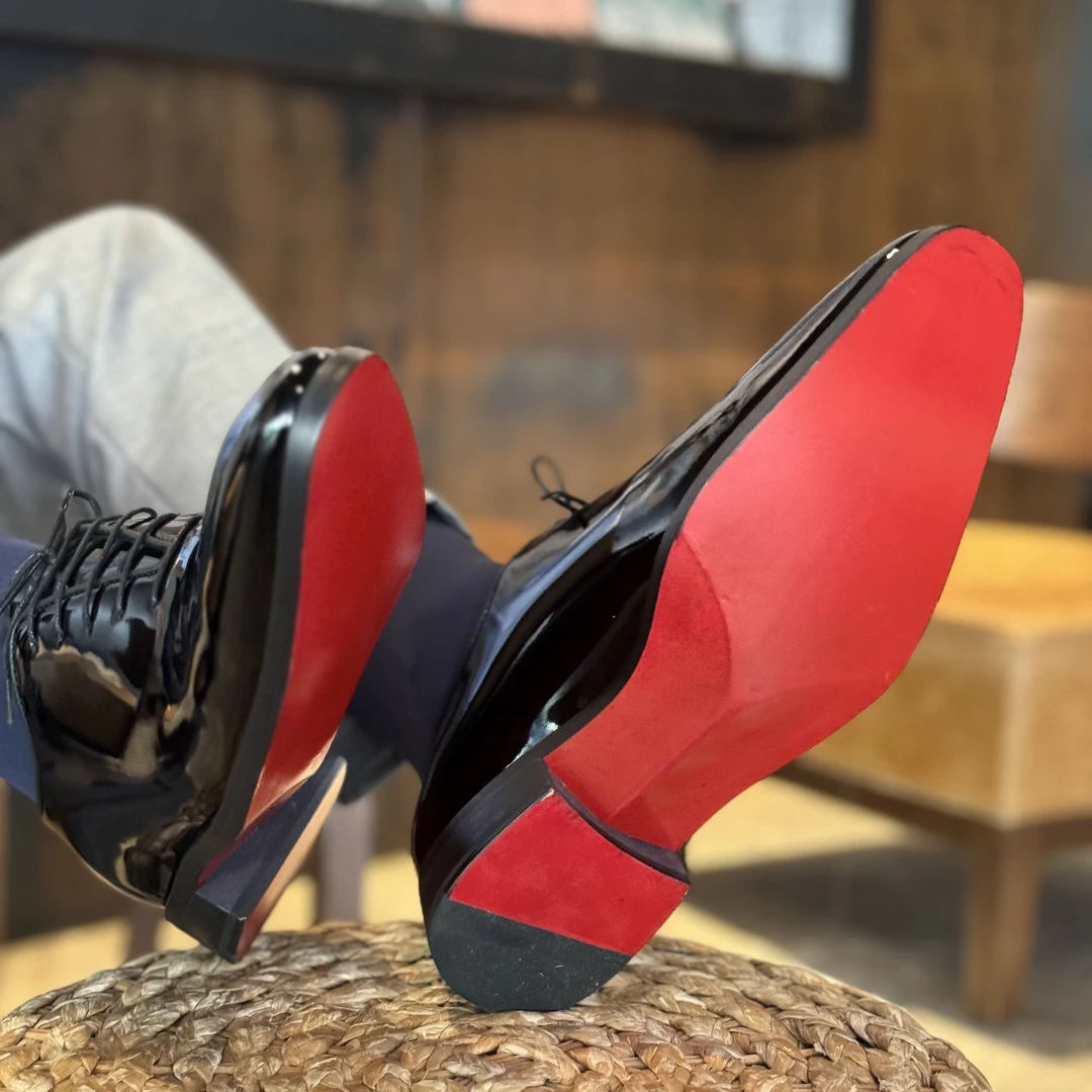 爬梯315R一片式琴底真皮大底CL鞋牛津干净感痞帅2025年网红男鞋