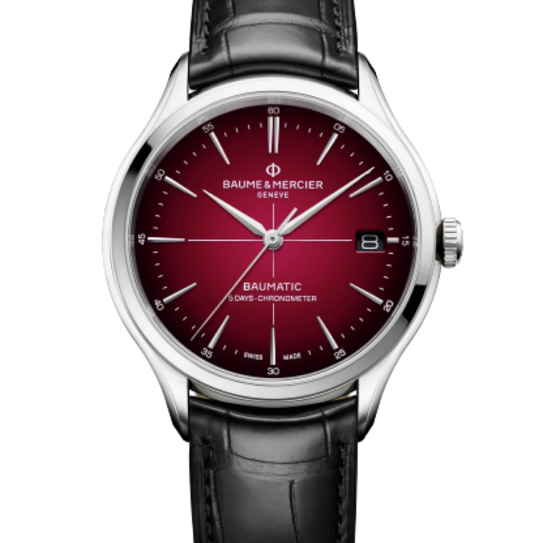 未使用 Baume et Mercier/名士 亚虎/克里顿/公价26100/40mm/全