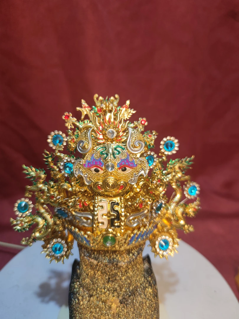 神明帽帝帽广泽尊王神明九龙帽适用众多神明