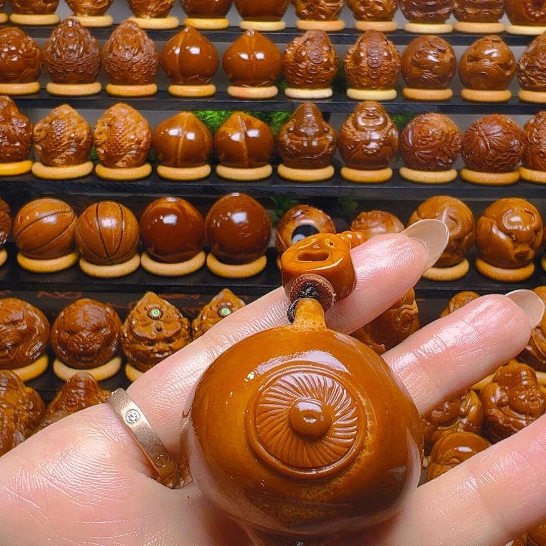 杰****手串/手链橄榄核粑粑胡一个