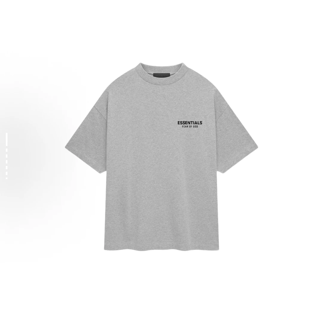 ESS 第八季 24款 前后立体硅胶 美式高街风格 纯棉潮牌短袖 TX824