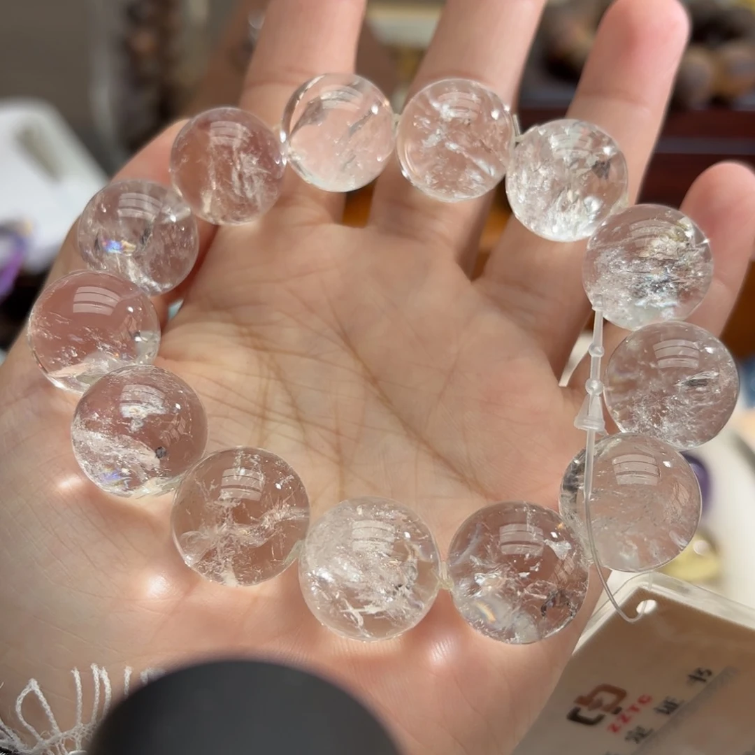 未镶嵌手链水晶白阿塞18