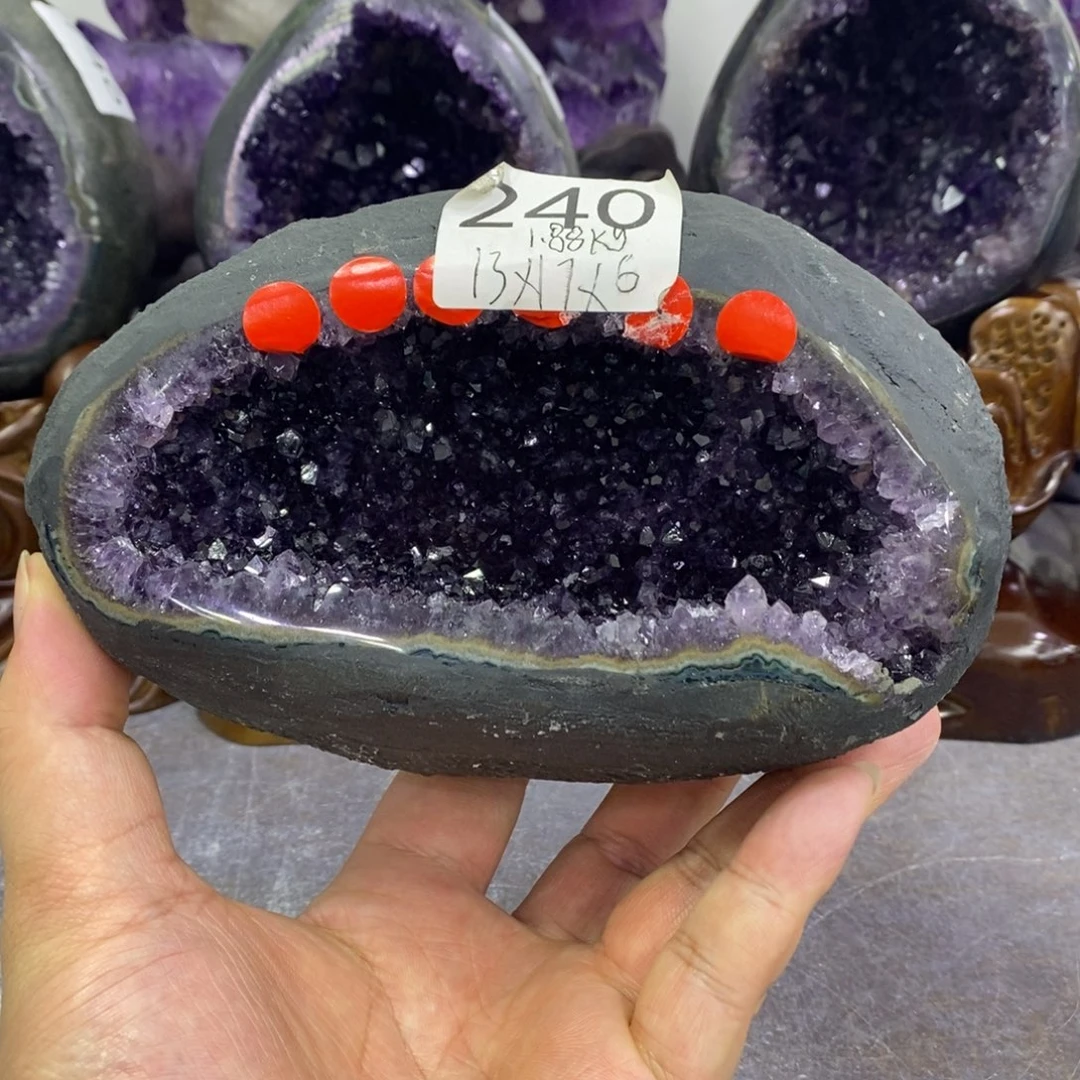 大型摆件（非配饰）未镶嵌紫晶紫水晶240