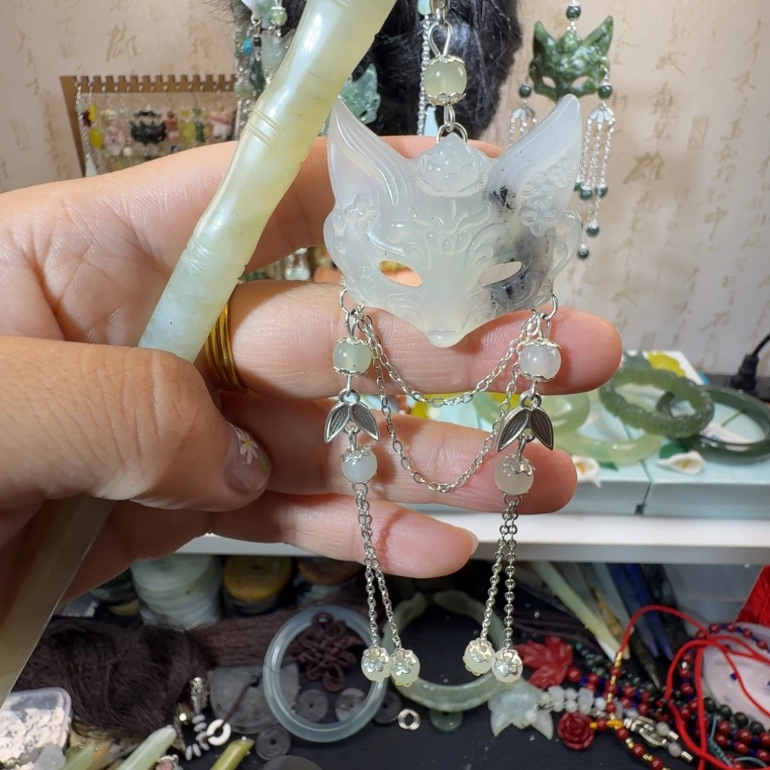 岫玉未镶嵌发簪福利款