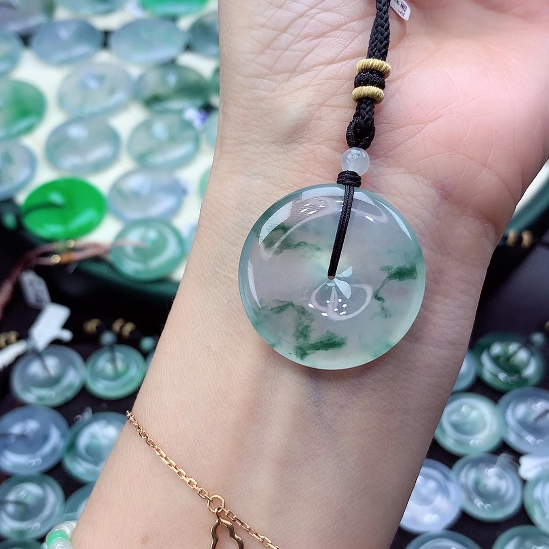 颈饰未镶嵌翡翠编号41尺寸28.9/6.3