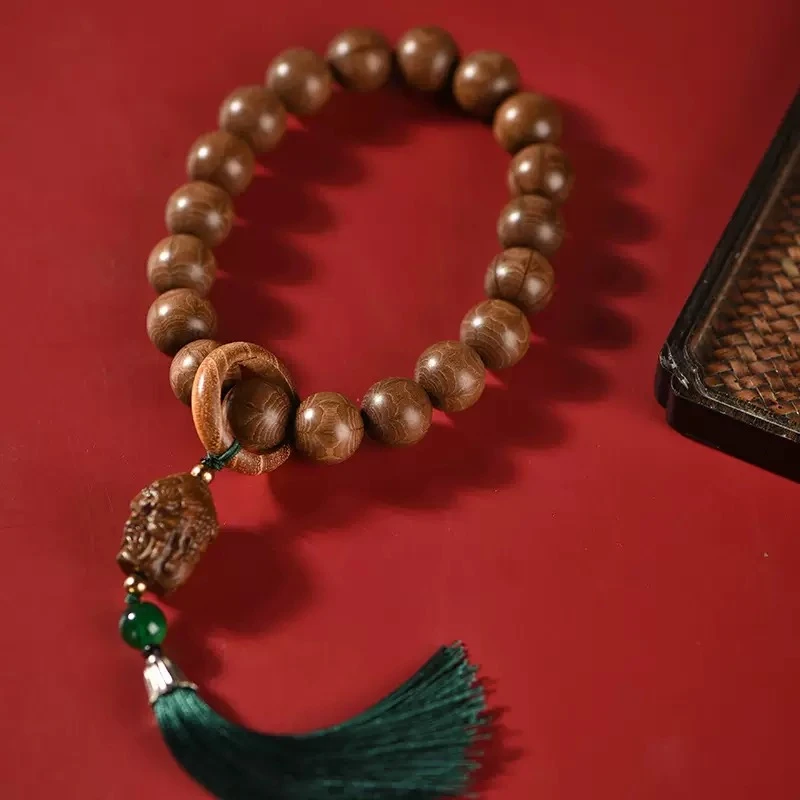 六道木佛头手持-LQ128（无礼盒）