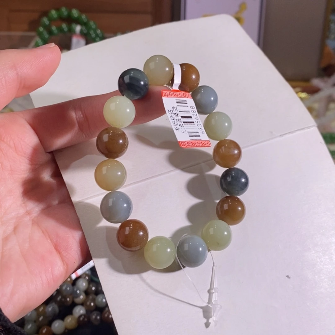 和田玉手链未镶嵌