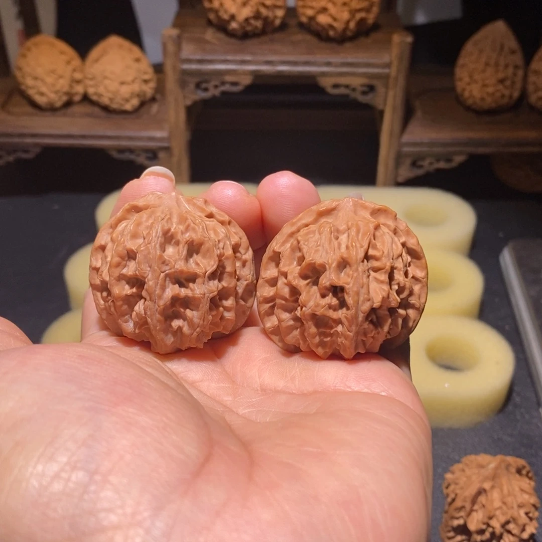 文玩核桃吊坠苹果园39+