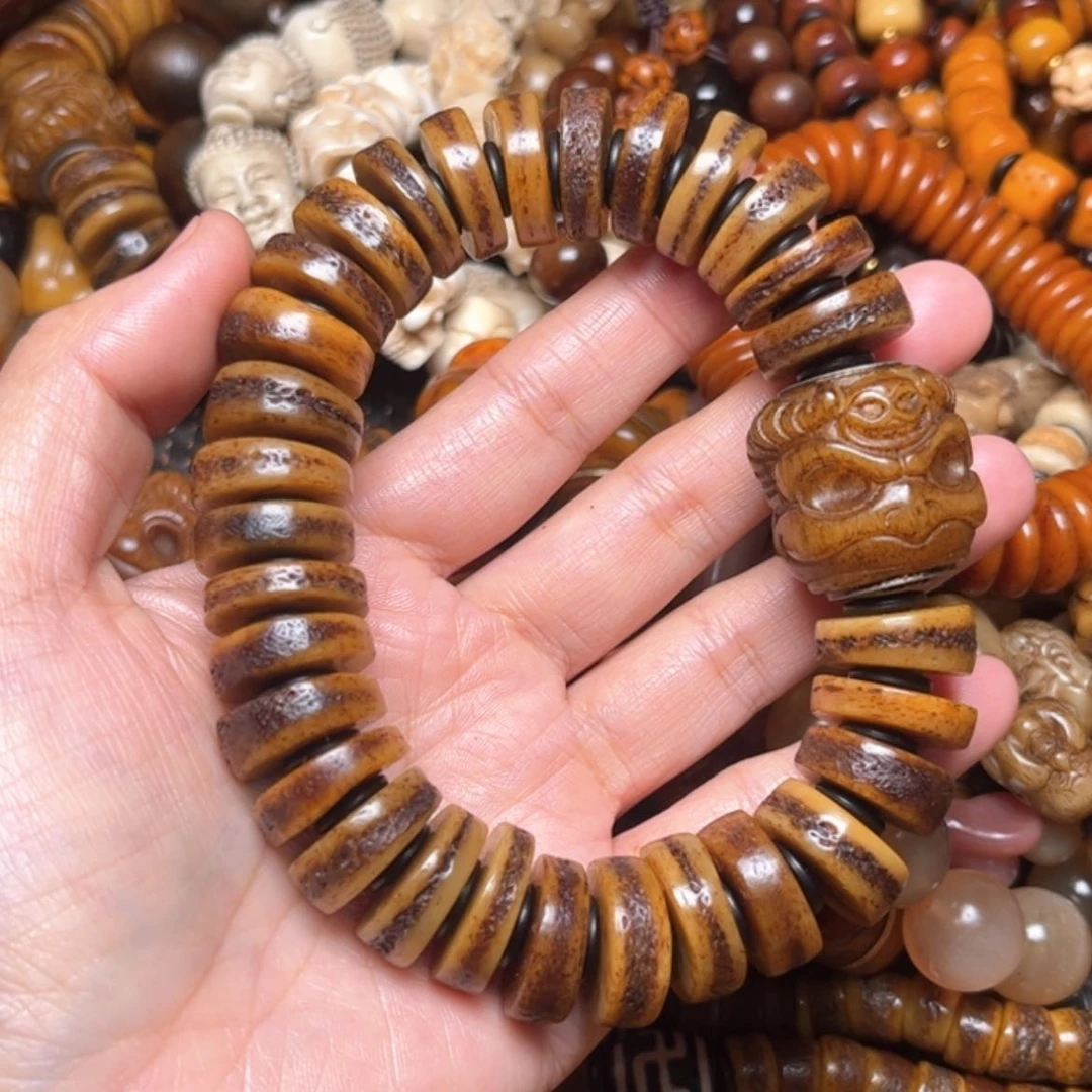 【闪购商品】牛骨手串/手链牛骨原色切片18