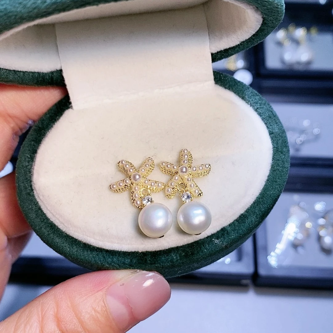 【闪购商品】淡水珍珠耳饰29未镶嵌