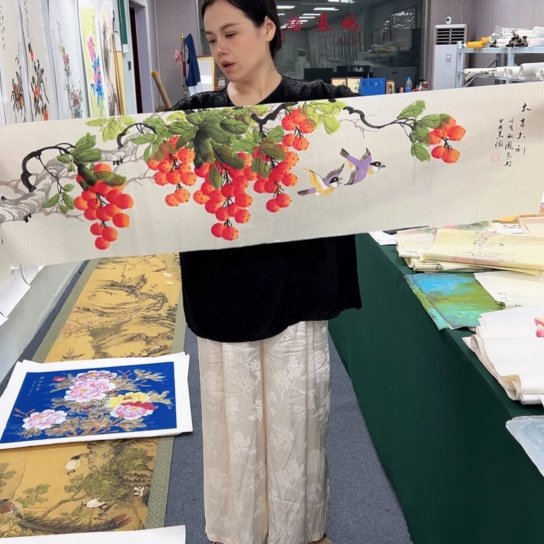 国画宣纸国画纯手绘作品
