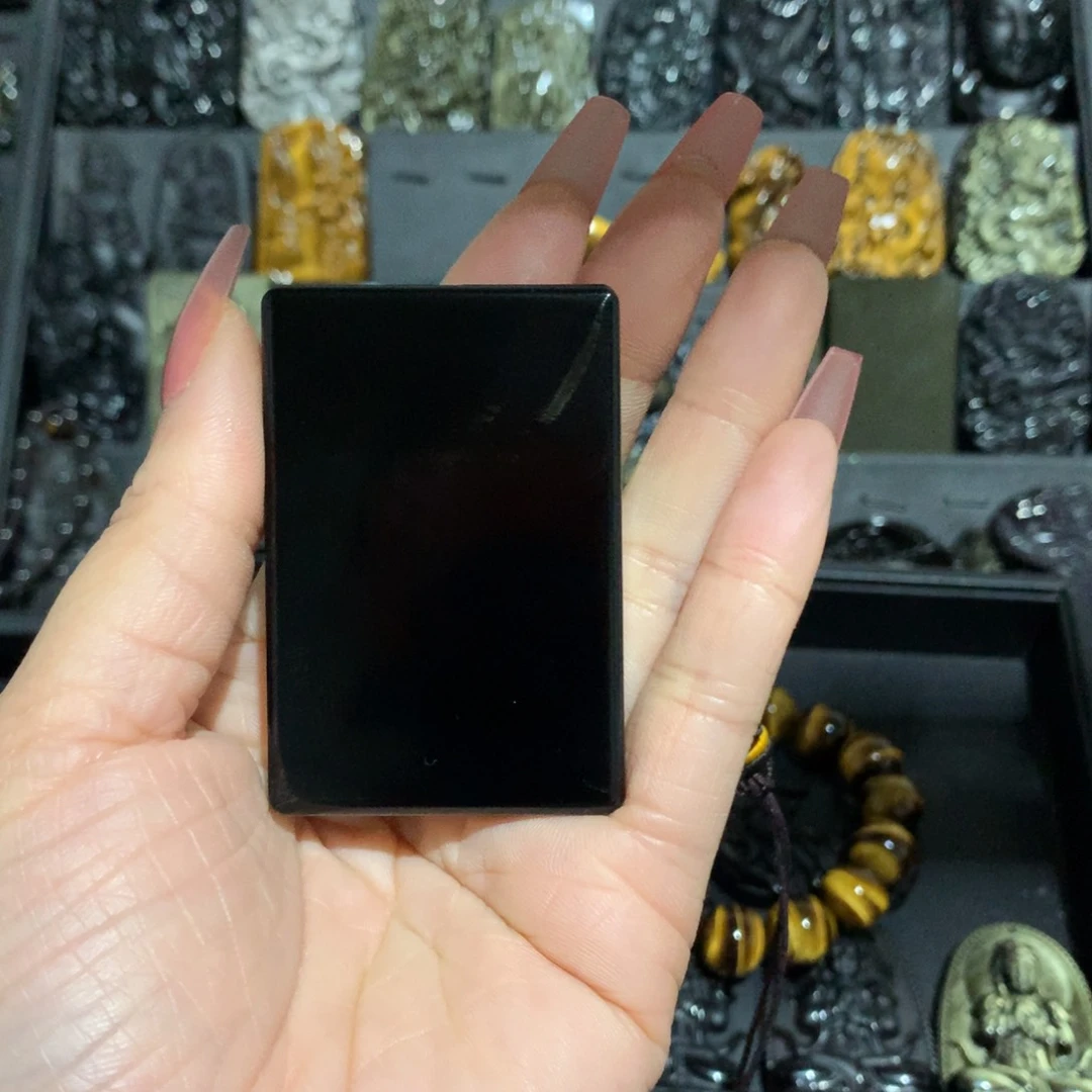 黑曜岩车挂未镶嵌Y*