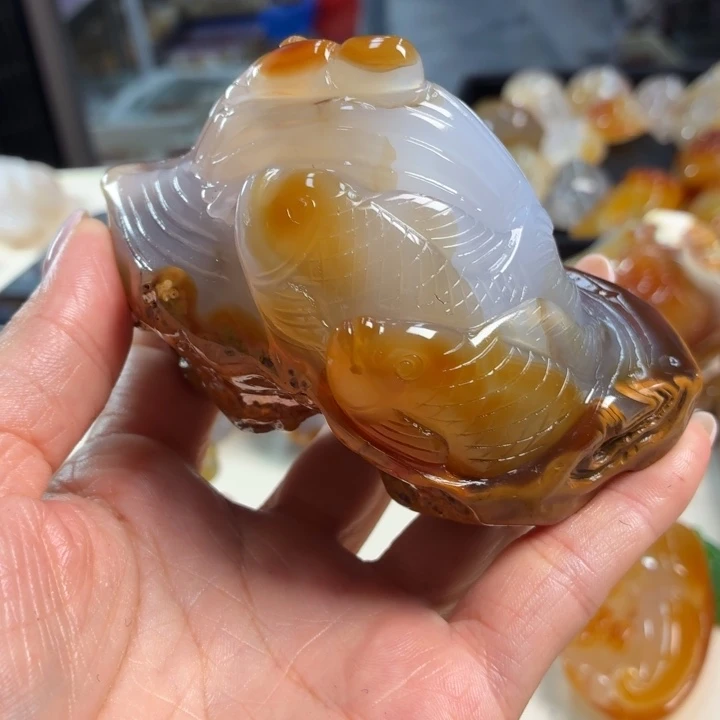 玛瑙/玉髓吊坠(不含链)未镶嵌