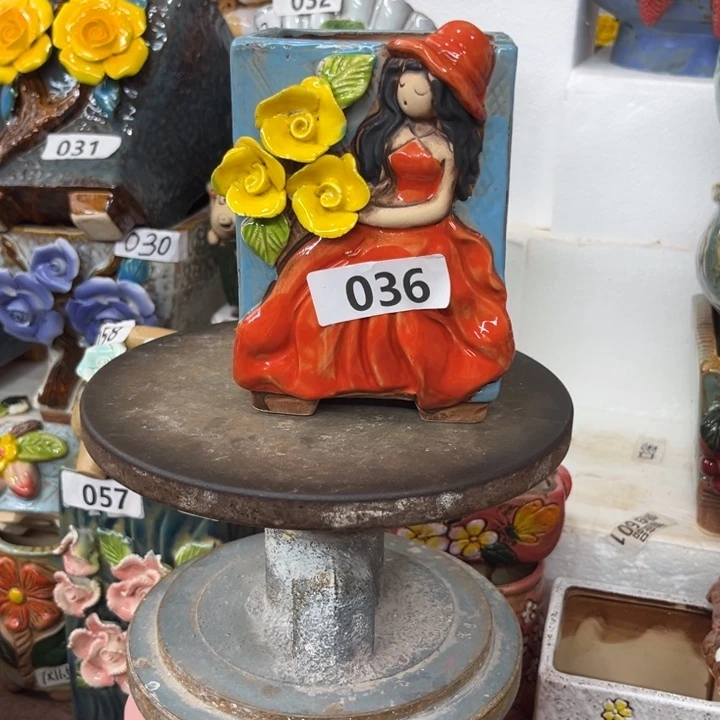 紫砂花盆粗陶材质多肉花盆