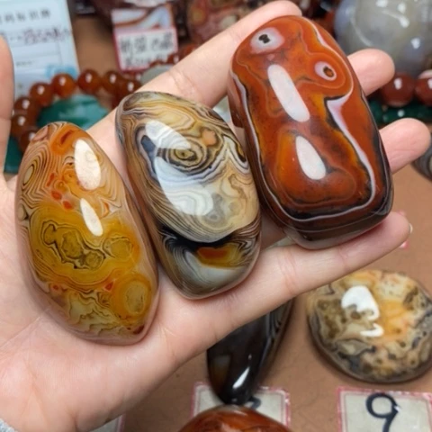 未镶嵌玛瑙/玉髓珠宝奇石黎*