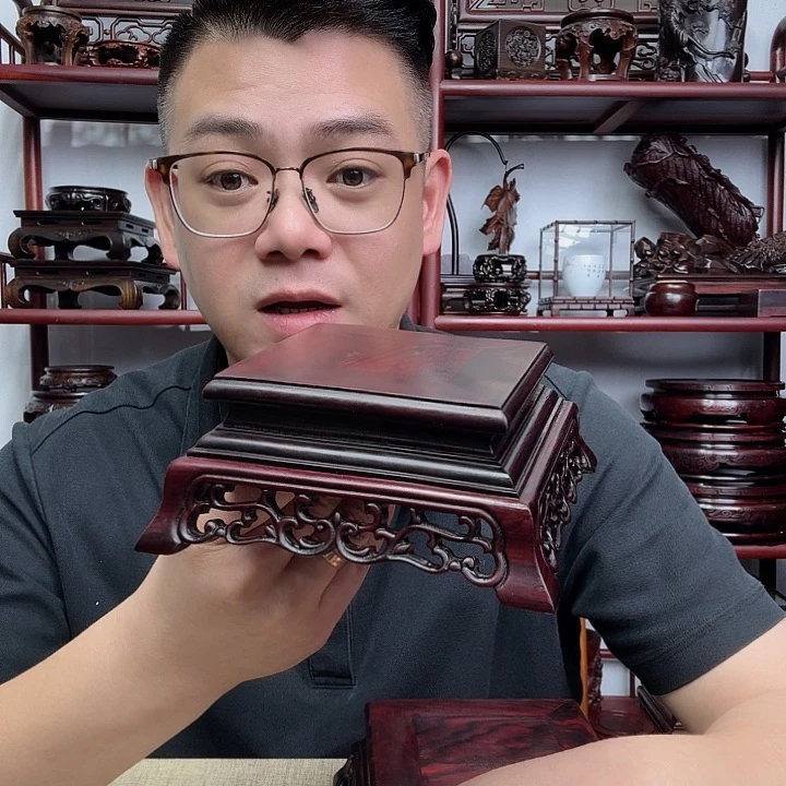 微凹黄檀工艺品底座