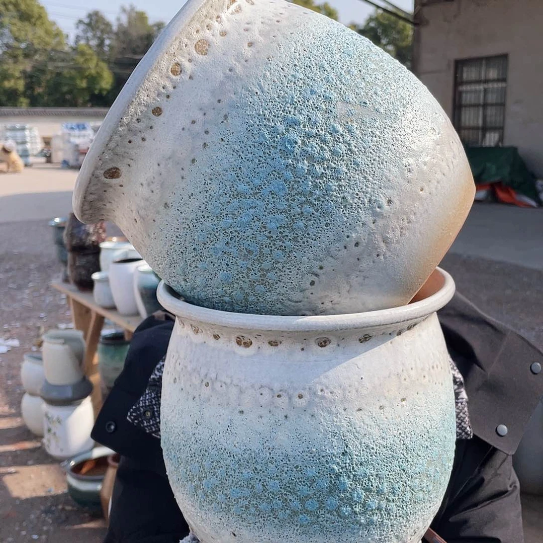 红陶王嫂花盆直播0306-359