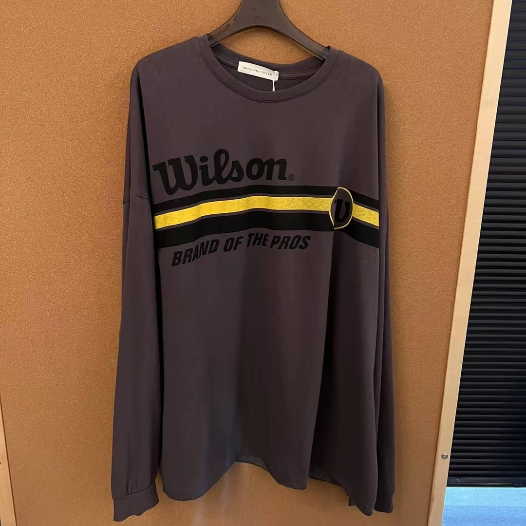 【清】NO退换-T恤字母【90096】