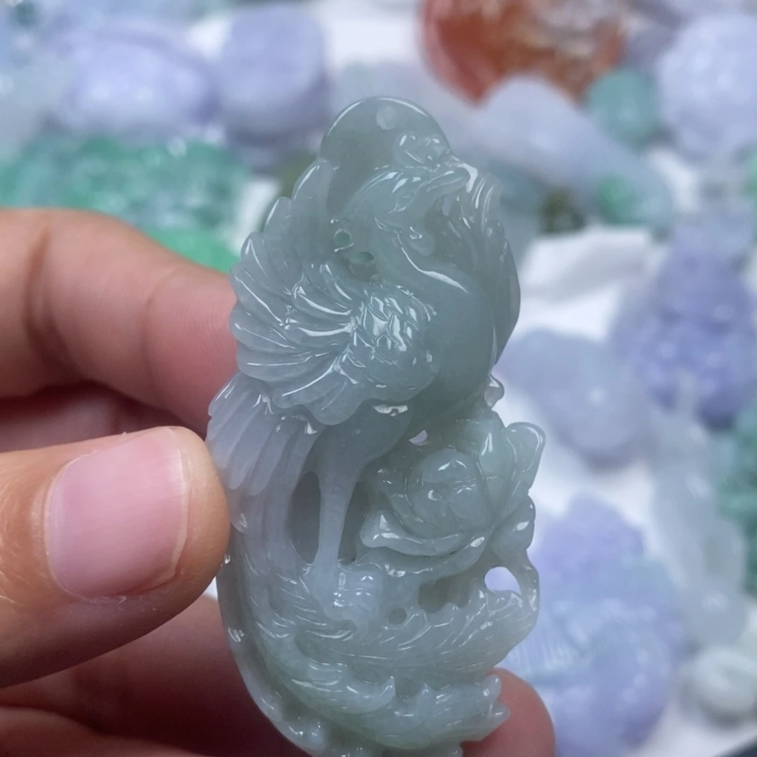 颈饰未镶嵌翡翠翡翠