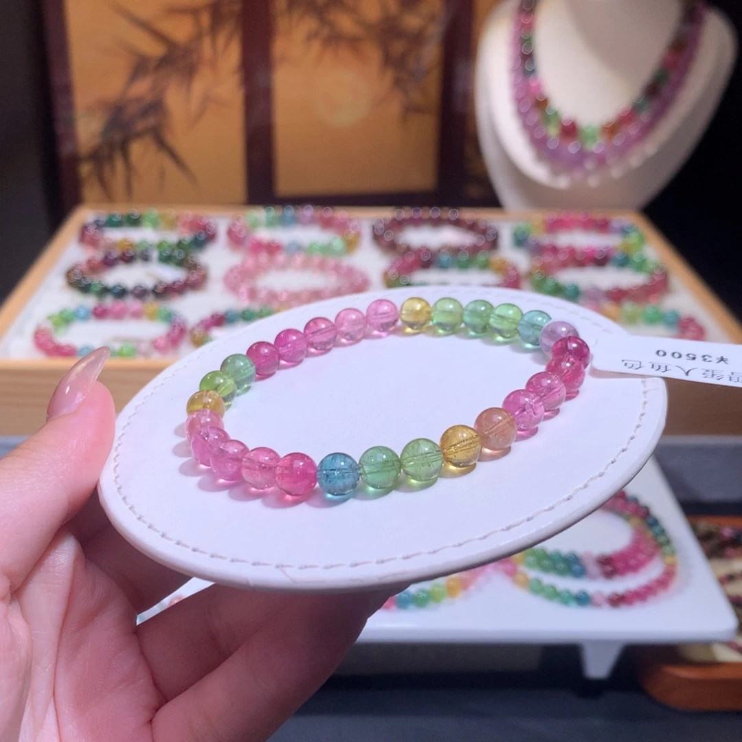 未镶嵌手链碧玺碧玺